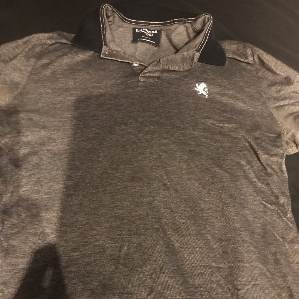 Express polo shirt size L. Small damage right side under pit